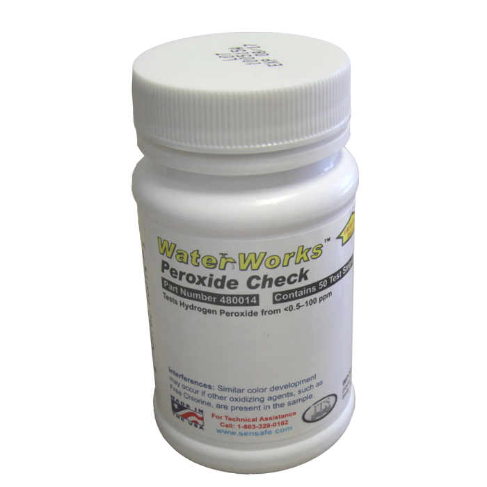 Hydrogen Peroxide Test Strips